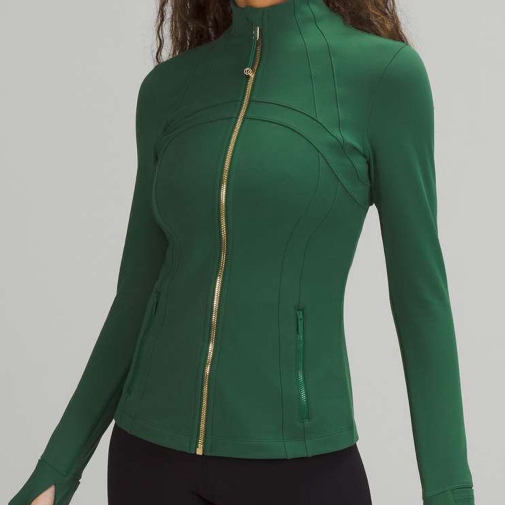 NWT Lululemon Define Jacket Size 6 in Everglades green!!